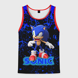 Мужская майка без рукавов Sonic