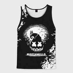 Майка-безрукавка мужская Marshmello КошмарOko, цвет: 3D-черный