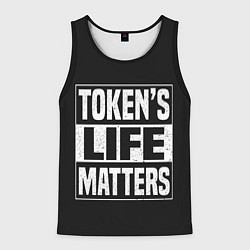 Мужская майка без рукавов TOKENS LIFE MATTERS