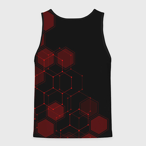 Мужская майка без рукавов UMBRELLA CORP / 3D-Черный – фото 2