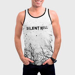 Майка-безрукавка мужская SILENT HILL, цвет: 3D-черный — фото 2