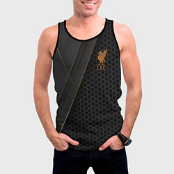 Майка-безрукавка мужская Liverpool FC, цвет: 3D-черный — фото 2