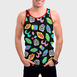 Майка-безрукавка мужская STRANGER THINGS, цвет: 3D-красный — фото 2