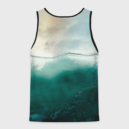 Мужская майка без рукавов METRO EXODUS / 3D-Черный – фото 2