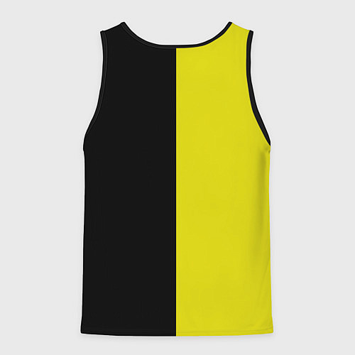 Мужская майка без рукавов BLACK YELLOW / 3D-Черный – фото 2