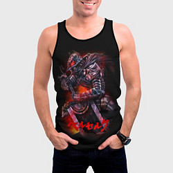 Майка-безрукавка мужская BERSERK, цвет: 3D-черный — фото 2