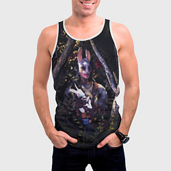 Майка-безрукавка мужская Dead by Daylight, цвет: 3D-белый — фото 2