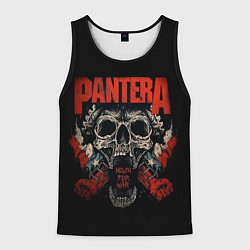 Майка-безрукавка мужская Pantera, цвет: 3D-черный