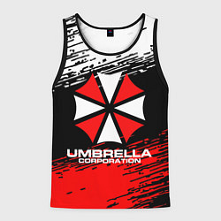 Майка-безрукавка мужская Umbrella Corporation, цвет: 3D-черный