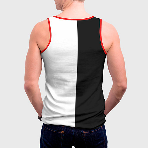 Мужская майка без рукавов Danganropa / 3D-Красный – фото 4