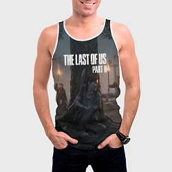 Майка-безрукавка мужская The Last of Us part 2, цвет: 3D-белый — фото 2