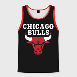 Майка-безрукавка мужская CHICAGO BULLS, цвет: 3D-красный