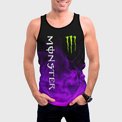 Майка-безрукавка мужская MONSTER ENERGY, цвет: 3D-черный — фото 2