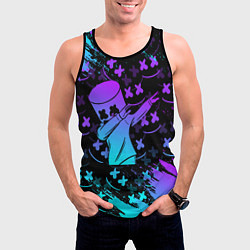 Майка-безрукавка мужская FORTNITE x MARSHMELLO, цвет: 3D-черный — фото 2