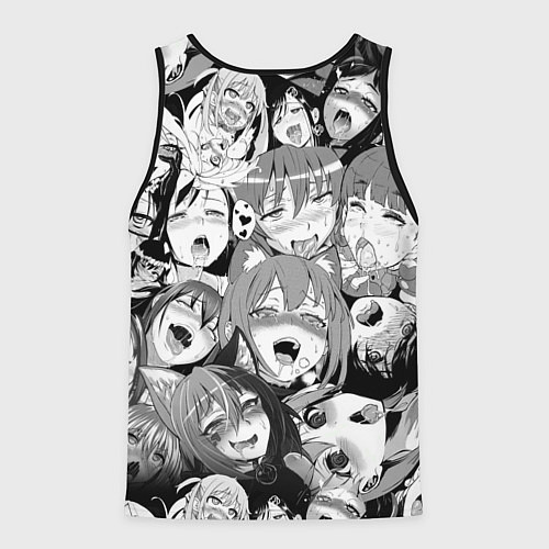 Мужская майка без рукавов СЕНПАЙ SENPAI / 3D-Черный – фото 2