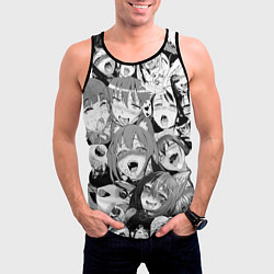 Майка-безрукавка мужская СЕНПАЙ SENPAI, цвет: 3D-черный — фото 2