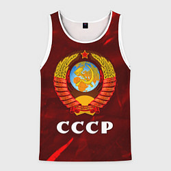 Мужская майка без рукавов СССР USSR