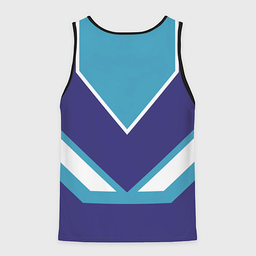 Мужская майка без рукавов Захар - банка сгущенки / 3D-Черный – фото 2