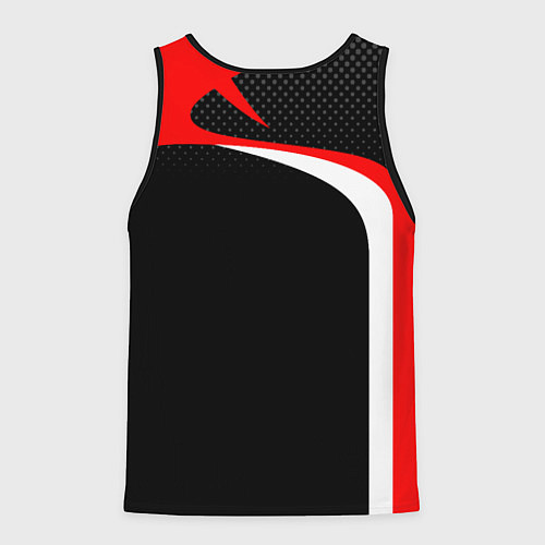 Мужская майка без рукавов EVO Racer uniform / 3D-Черный – фото 2