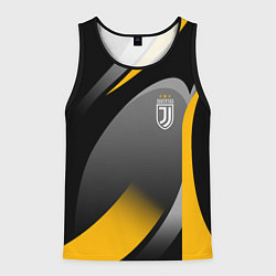 Майка-безрукавка мужская Juventus Uniform, цвет: 3D-черный