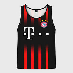 Майка-безрукавка мужская FC Bayern Munchen, цвет: 3D-черный