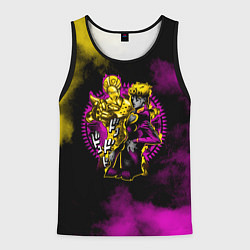 Майка-безрукавка мужская JoJo Bizarre Adventure, цвет: 3D-черный