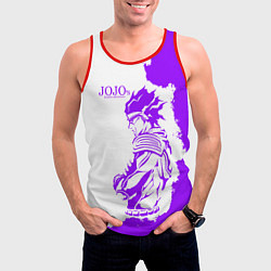 Майка-безрукавка мужская JoJo Bizarre Adventure, цвет: 3D-красный — фото 2