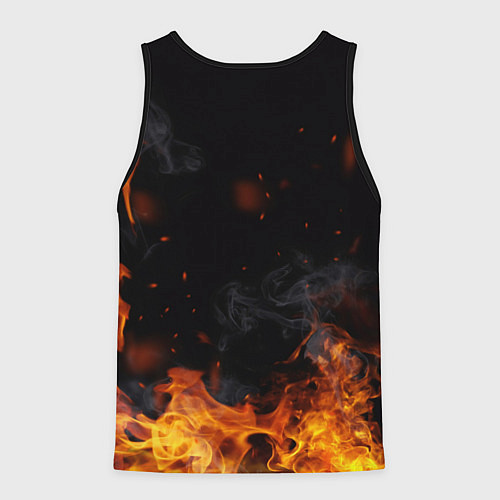 Мужская майка без рукавов LAMBORGHINI / 3D-Черный – фото 2