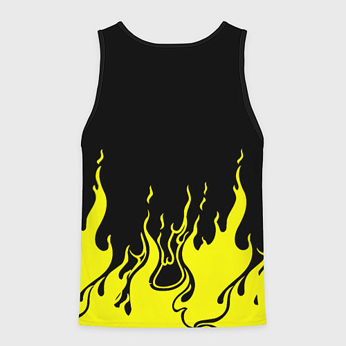 Мужская майка без рукавов CYBERPUNK 2077 / 3D-Черный – фото 2