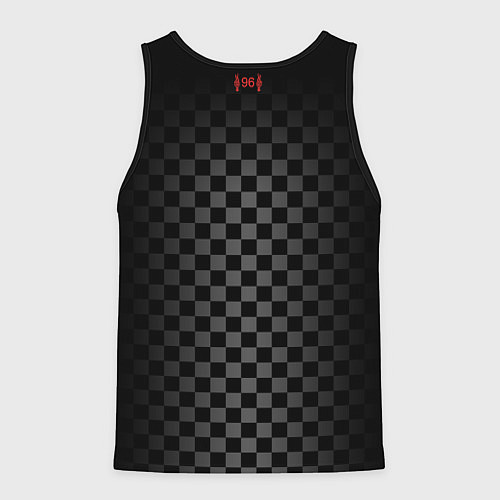 Мужская майка без рукавов LIVERPOOL резервная 2021 / 3D-Черный – фото 2