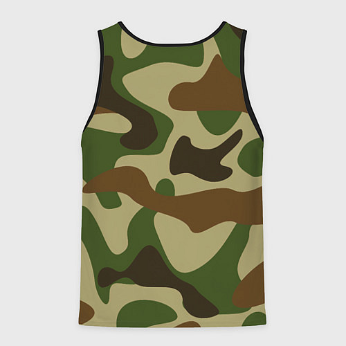 Мужская майка без рукавов Hero be sus / 3D-Черный – фото 2