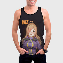 Майка-безрукавка мужская Wiz, цвет: 3D-черный — фото 2