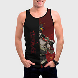 Майка-безрукавка мужская Hades, цвет: 3D-черный — фото 2