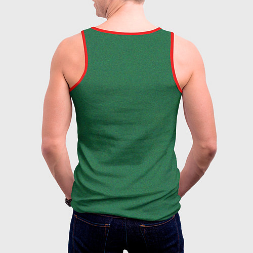 Мужская майка без рукавов Доктор Стоун / 3D-Красный – фото 4