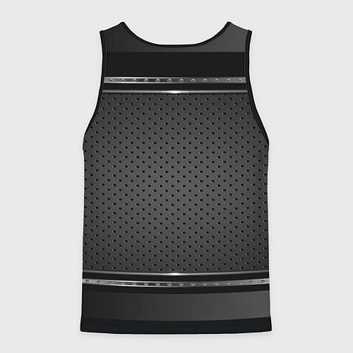 Мужская майка без рукавов MERCEDES BENZ МЕРСЕДЕС БЕНЗ / 3D-Черный – фото 2