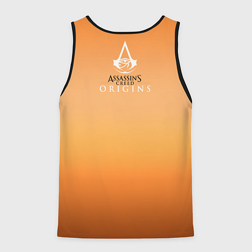 Мужская майка без рукавов Assassin’s Creed Origins / 3D-Черный – фото 2