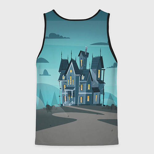 Мужская майка без рукавов Little Nightmares 2 / 3D-Черный – фото 2