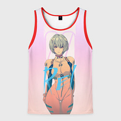 Мужская майка без рукавов Rei Ayanami