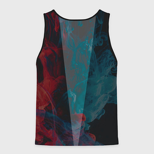 Мужская майка без рукавов RUST ALWAYS ONLINE РАСТ / 3D-Черный – фото 2