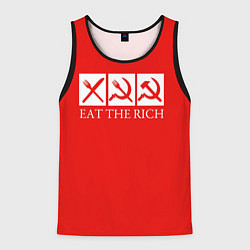 Мужская майка без рукавов Eat The Rich