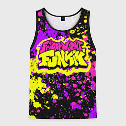 Майка-безрукавка мужская Friday Night Funkin, цвет: 3D-черный