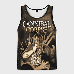 Майка-безрукавка мужская Cannibal Corpse, цвет: 3D-черный