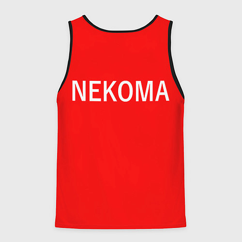 Мужская майка без рукавов НЕКОМА 9 NEKOMA / 3D-Черный – фото 2