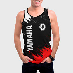 Майка-безрукавка мужская YAMAHA ЯМАХА, цвет: 3D-черный — фото 2
