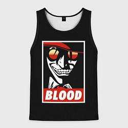 Майка-безрукавка мужская Hellsing, цвет: 3D-черный