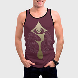 Майка-безрукавка мужская Hellsing, цвет: 3D-черный — фото 2