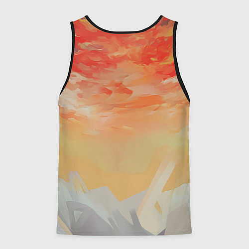 Мужская майка без рукавов Ryugu Rena / 3D-Черный – фото 2