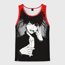 Майка-безрукавка мужская ТОКИЙСКИЙ ГУЛЬ TOKYO GHOUL, цвет: 3D-красный