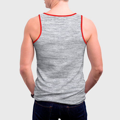Мужская майка без рукавов 9 мая День победы / 3D-Красный – фото 4