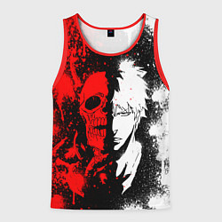 Майка-безрукавка мужская ИЧИГО БЛИЧ ICHIGO BLEACH, цвет: 3D-красный